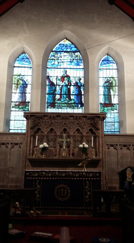 Stained glass windows